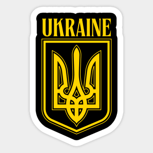 Coat of Arms of Ukraine Sticker